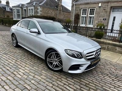 Used Mercedes E220 AMG Line Premium 194 HP (142 kW) 2018 Silver Sedan
