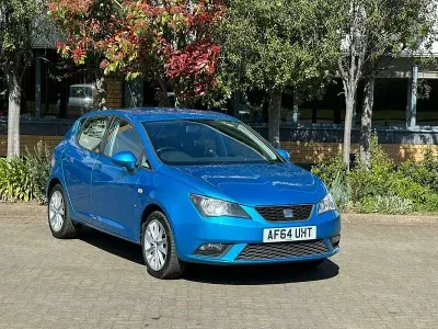 Gebraucht Seat Ibiza 85 PS (62 kW) 2014 Blau Kleinwagen