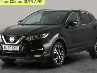 Used Nissan Qashqai N-Connecta 160 HP (117 kW) 2020 Black SUV