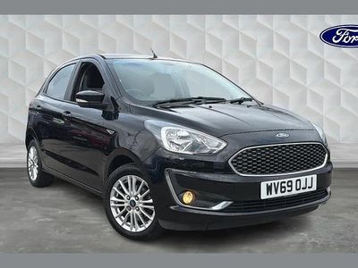 Used Ford Ka Plus Zetec 85 HP (62 kW) 2019 Black Hatchback