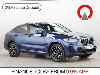 Used BMW X4 M Sport 286 HP (210 kW) 2022 Blue SUV