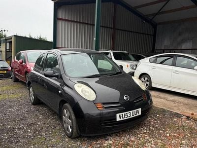 Used Nissan Micra 88 HP (64 kW) 2003 Black Hatchback