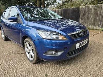 Used Ford Focus Zetec 2010 Blue Hatchback