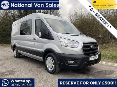 Used Ford Transit Trend 130 HP (95 kW) 2022 Silver Van