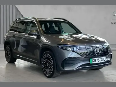 Used Mercedes EQB250+ AMG Line Premium 139 kW (190 HP) 2025 Mountain grey metallic SUV