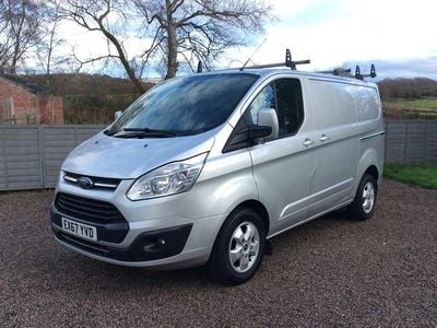 Silver Used 2017 Ford Transit Custom Limited Van | £7,500 (Super price)