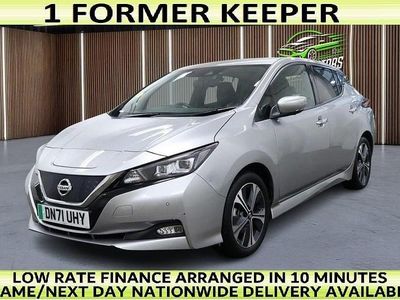 Used Nissan Leaf Tekna 110 kW (150 HP) 2021 Silver Hatchback