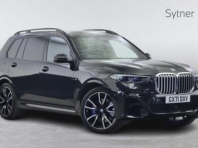 Used BMW X7 M Sport 340 HP (250 kW) 2021 Black SUV
