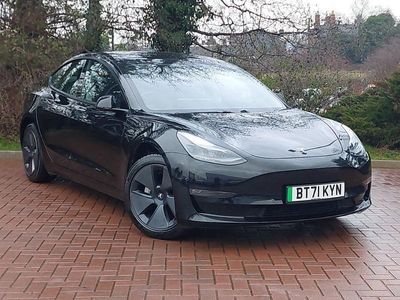 Black Used 2021 Tesla Model 3 Long Range AWD Sedan | £19,498 (Fair price)