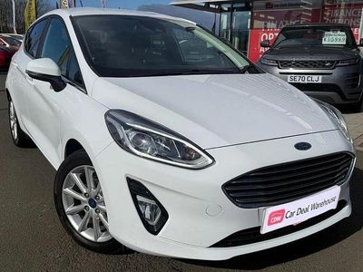 Used Ford Fiesta Titanium 123 HP (90 kW) 2021 White Hatchback