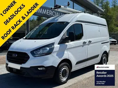Używany Ford Transit Custom 130 KM (95 kW) 2021 Biały Van