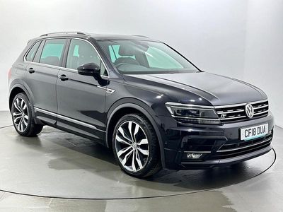 Used VW Tiguan R-line 150 HP (110 kW) 2018 Black SUV