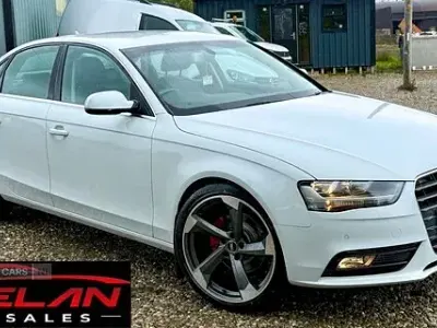 Used Audi A4 2014 White Sedan