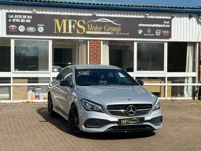 Used Mercedes CLA220 AMG line 2018 Silver Sedan