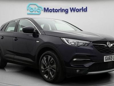 Used Vauxhall Grandland X Sport 131 HP (96 kW) 2019 Blue SUV