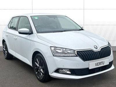 Used Skoda Fabia SE Drive 95 HP (69 kW) 2021 White Hatchback