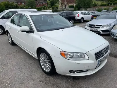 Used Volvo S80 SE Lux 215 HP (158 kW) 2013 White Sedan
