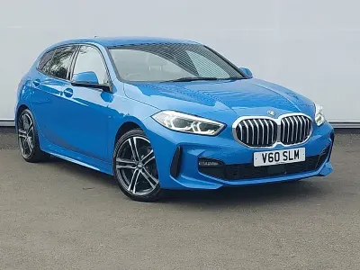 Używany BMW 118 M Sport 140 KM (102 kW) 2020 Niebieski Hatchback