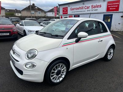 Used Fiat 500 Pop Star 2017 White Hatchback