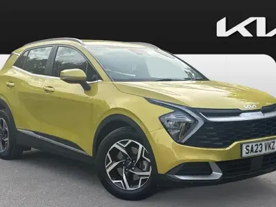Used Kia Sportage 150 HP (110 kW) 2023 Yellow SUV