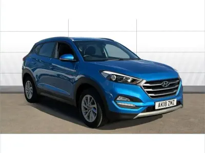 Used Hyundai Tucson SE 177 HP (130 kW) 2018 Blue SUV