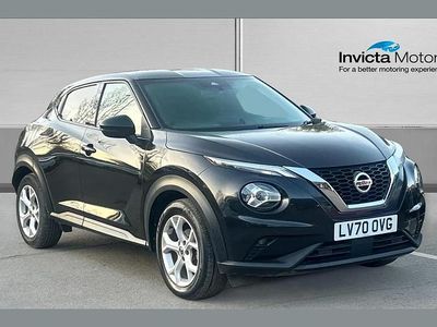 Used Nissan Juke N-Connecta 117 HP (86 kW) 2020 Black SUV