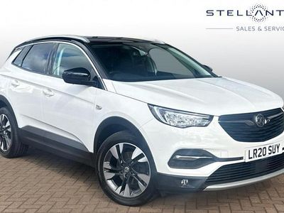 Used Vauxhall Grandland X SRi 131 HP (96 kW) 2020 White SUV