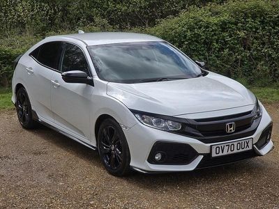 Used Honda Civic Sport 126 HP (92 kW) 2020 White Hatchback