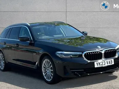 Used BMW 530e Comfort Edition 288 HP (211 kW) 2023 Black Estate