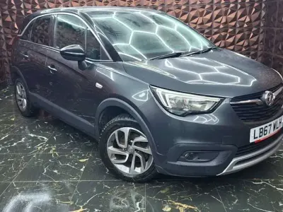 Used Vauxhall Crossland X S 110 HP (80 kW) 2018 Grey SUV