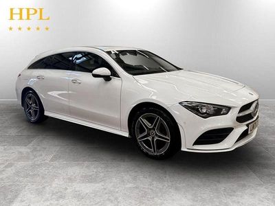 Used Mercedes CLA250e Shooting Brake AMG line 2021 White Estate