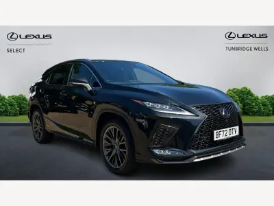 Used Lexus RX450h Sport Line 2022 Black SUV