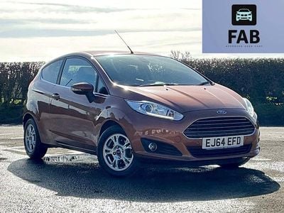 Used Ford Fiesta Titanium 2014 Yellow Hatchback
