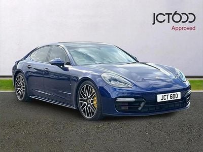 Used Porsche Panamera 690 HP (507 kW) 2021 Blue Hatchback