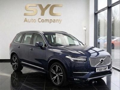 Used Volvo XC90 Inscription 2018 Blue SUV