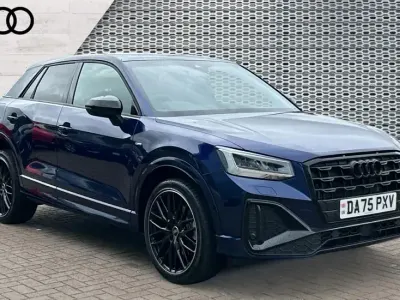 Used Audi Q2 Black Edition 150 HP (110 kW) 2025 Blue SUV