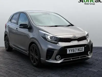 Used Kia Picanto GT-Line 67 HP (49 kW) 2017 Silver Hatchback