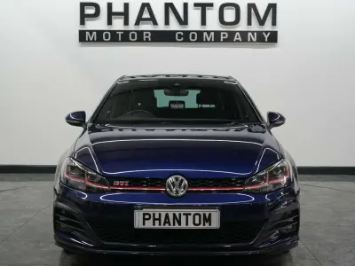 Used VW Golf VII GTI 245 HP (180 kW) 2019 Blue Hatchback