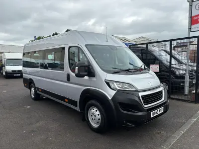 Used Peugeot Boxer 130 HP (95 kW) 2018 Silver Van
