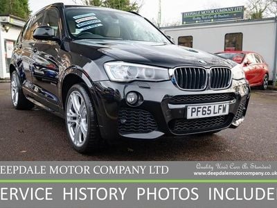 Black Used 2015 BMW X3 M Sport SUV | £12,790 (Fair price)