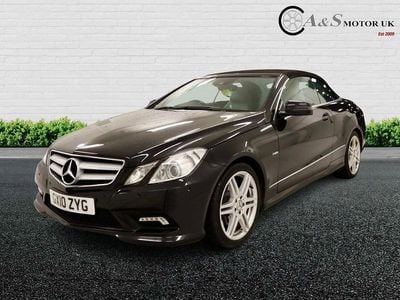 Black Used 2010 Mercedes E350 Cabriolet | £5,995 (Good price)