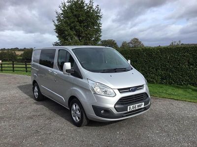 Used Ford Transit Custom Limited 130 HP (95 kW) 2016 Silver Van