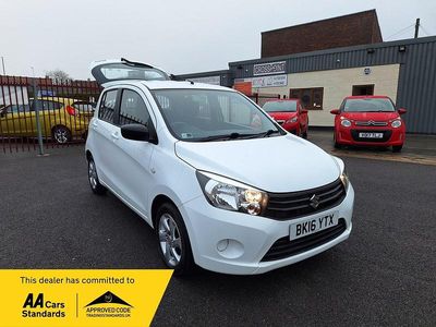 White Used 2016 Suzuki Celerio SZ3 Hatchback | £6,495 (Fair price)