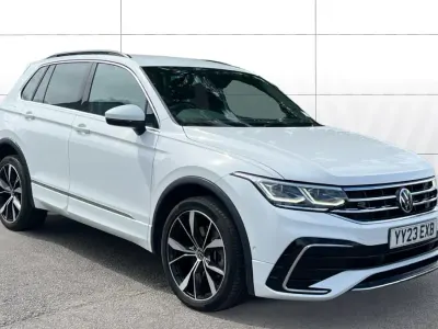 Used VW Tiguan R-line 245 HP (180 kW) 2023 White SUV