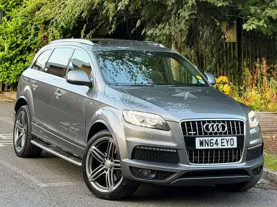 Used Audi Q7 S-line plus 245 HP (180 kW) 2015 Grey SUV