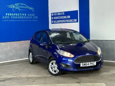Used Ford Fiesta Zetec 99 HP (72 kW) 2015 Blue Hatchback