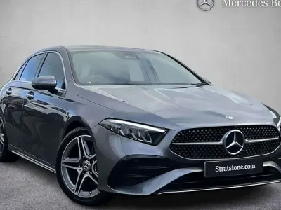 Used Mercedes A180 AMG line 136 HP (100 kW) 2024 Grey Hatchback