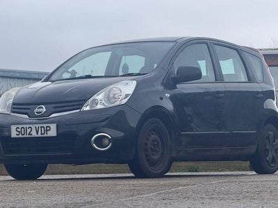 Used Nissan Note Visia 90 HP (66 kW) 2012 Black Hatchback