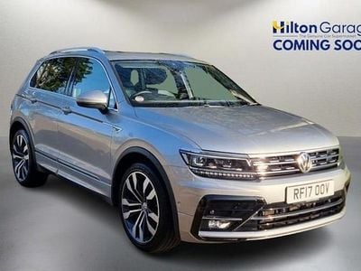 Silver Used 2017 VW Tiguan R-line SUV | £18,350 (Good price)