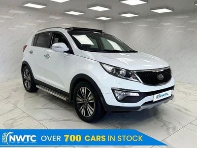 Begagnad Kia Sportage 115 HK (84 kW) 2014 Vit SUV